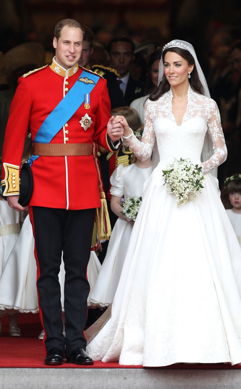 Prince William, Kate Middleton, Duchess Catherine, Wedding, Iconic Celeb Photos