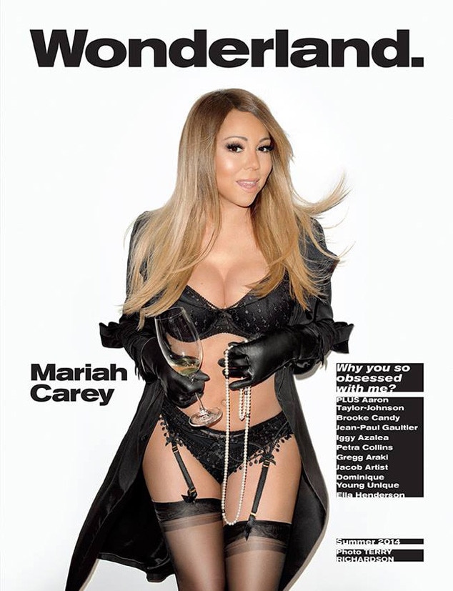 Wonderland Wowzers From Mariah Careys Sexiest Cleavage Pics E News 