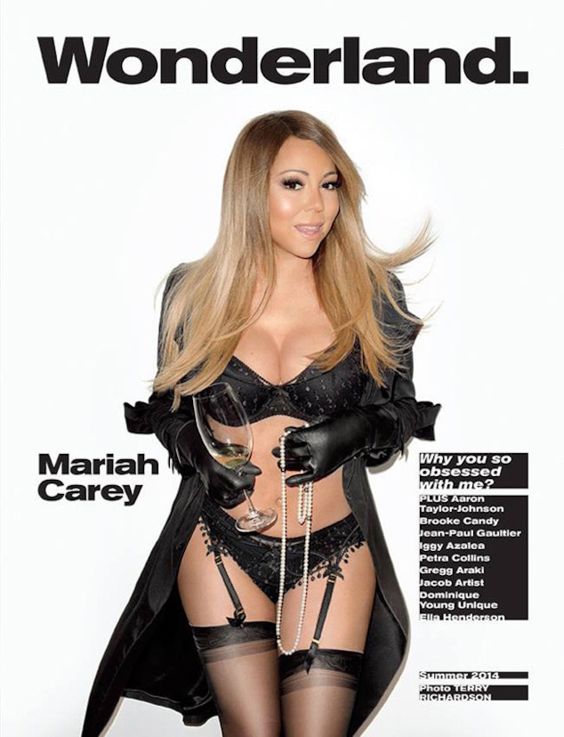 OMG! See Mariah Carey's Sexy New Lingerie Shoot - E! Online - CA