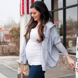 JWoww Shows Off Her Baby Bump in Sky-High Heels, Couldn't Be Happier ...