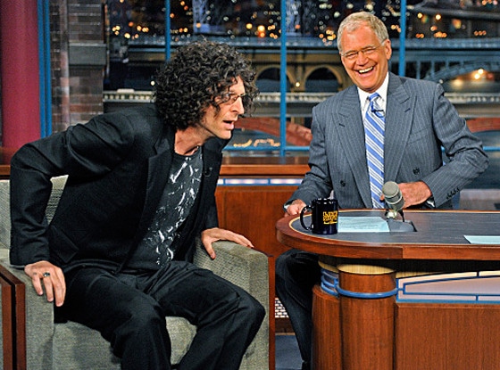 Howard Stern, David Letterman, Late Show