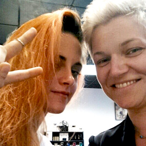 Kristen Stewart Dyes Her Hair Orange E News