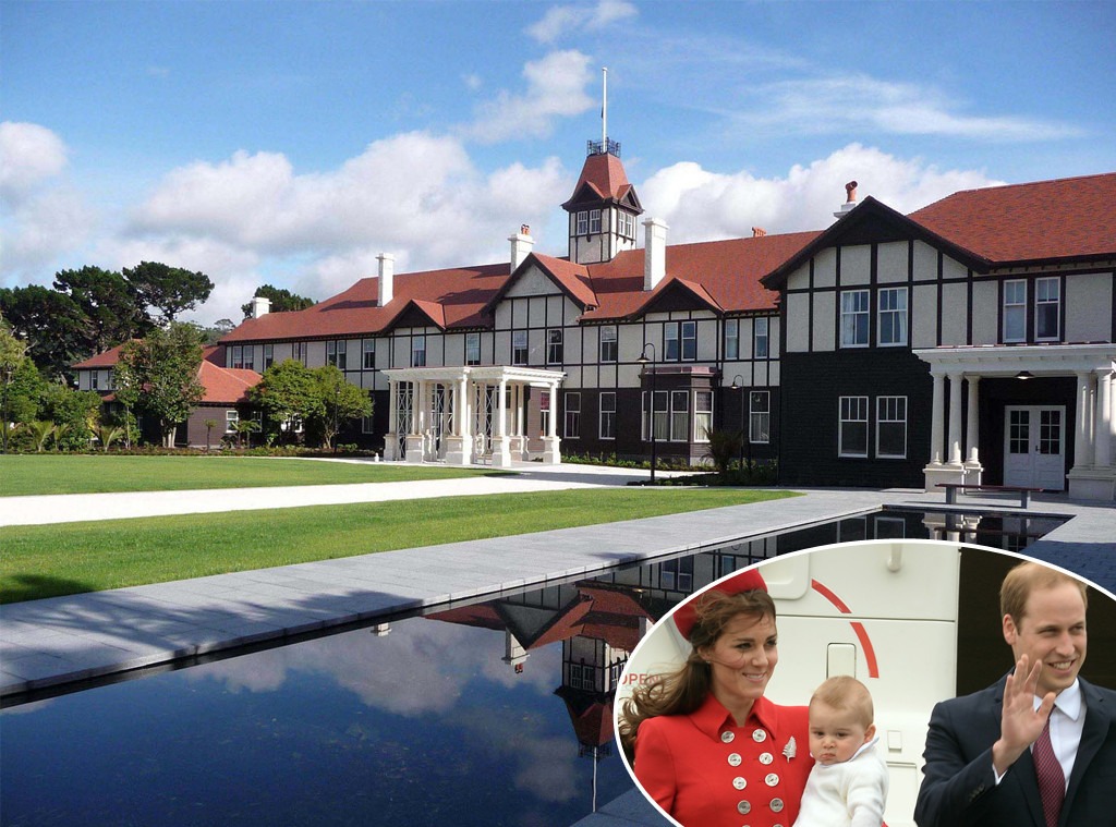 Government House, Duchess Catherine, Prince William, Prince George, Kate Middleton