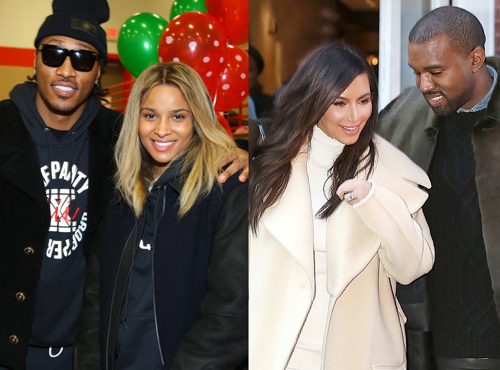 Future, Ciara, Kim Kardashian, Kanye West
