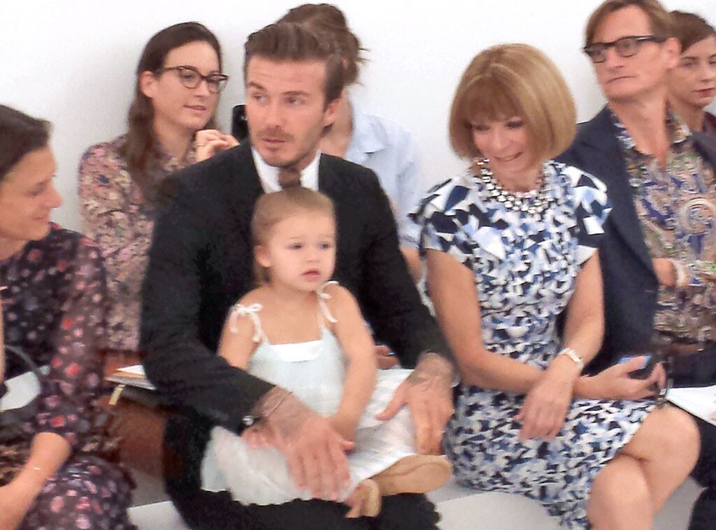 Anna Wintour, David Beckham, Harper