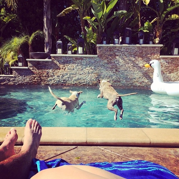 Ryan Sweething, Kaley Cuoco, Instagram