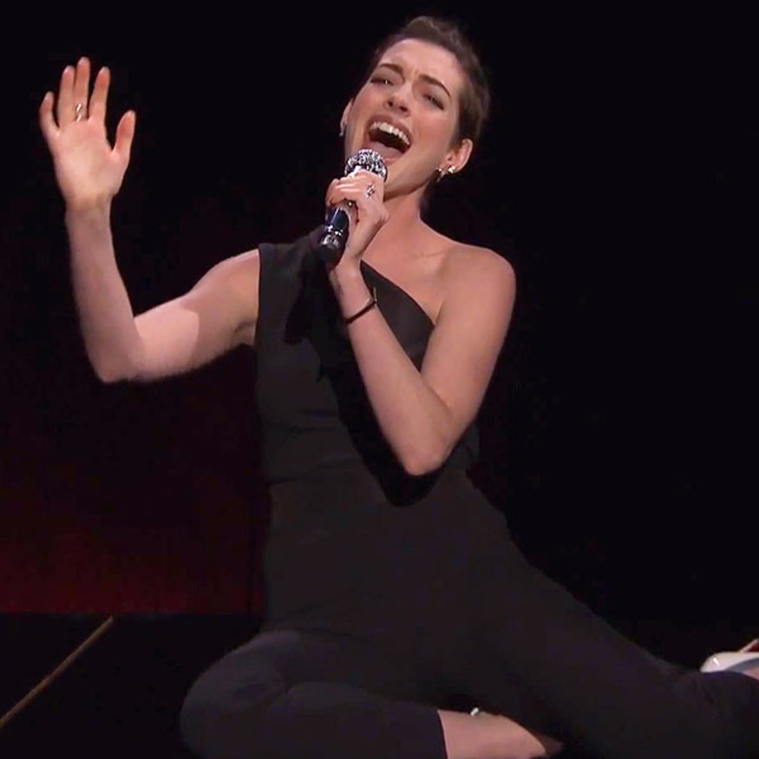 Anne Hathaway & Jimmy Fallon Turn Rap Tunes into Show Tunes