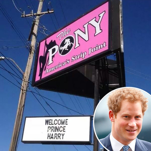 Exclusive: Prince Harry Gets Warm Welcome From Memphis Strip Club