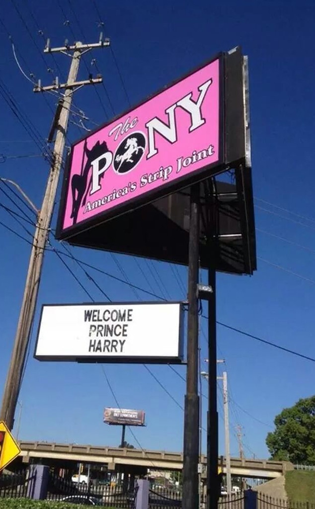 Prince Harry, The Pony Memphis Strip Club