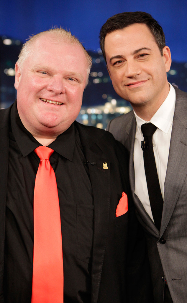Rob Ford, Jimmy Kimmel