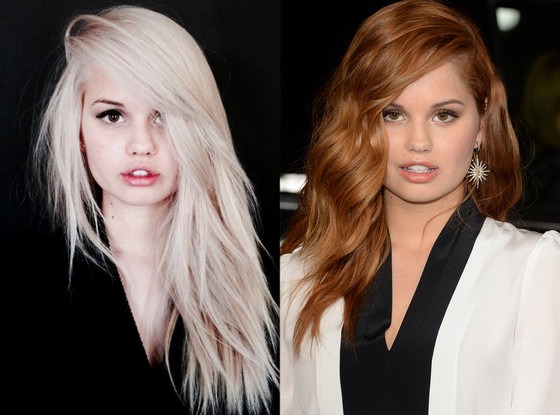 Debby Ryan Goes Blond See Her New Platinum Hair Color E News