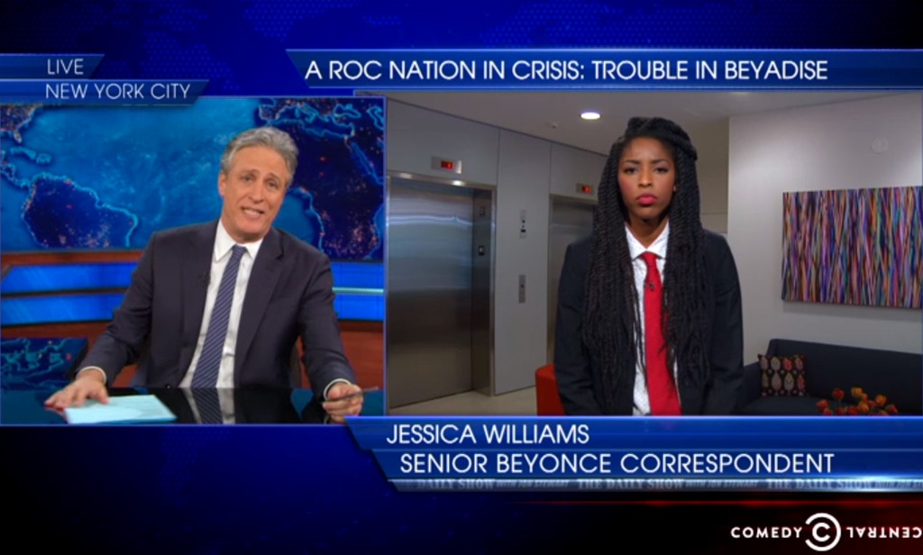 Jon Stewart, Jessica Williams, The Daily Show