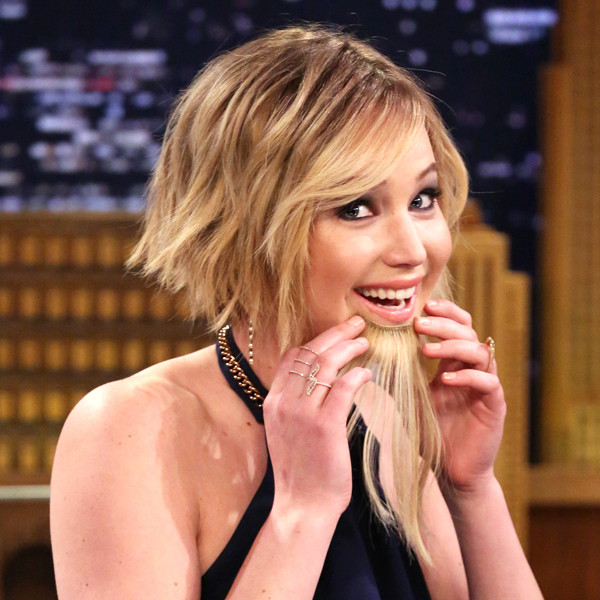 Jennifer Lawrence Admits Bob Hairstyle Is All Extensions—Watch! - E! Online  - CA