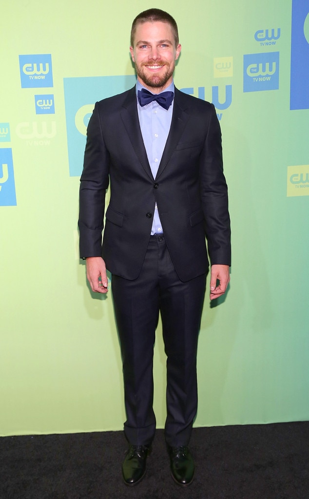 Stephen Amell From Tv Stars At The 2014 Upfronts E News