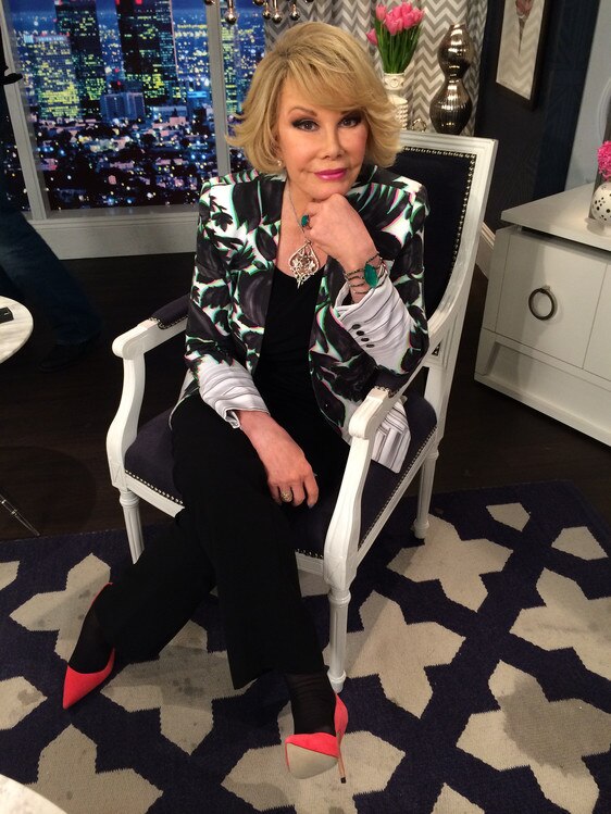 Joan Rivers from Fashion Police What We're Wearing E! News