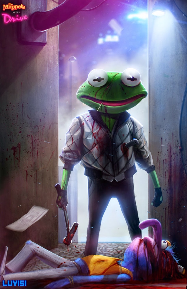 Kermit, Drive, Dan Luvisi Art