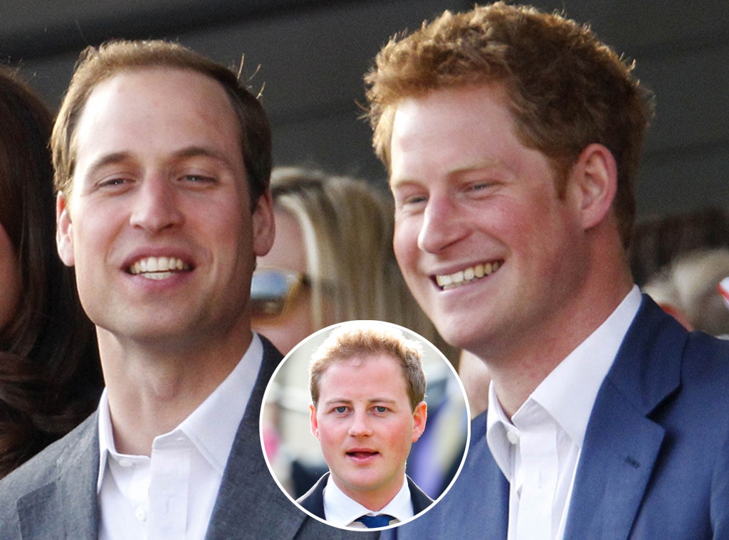 Prince William, Prince Harry, Guy Pelly