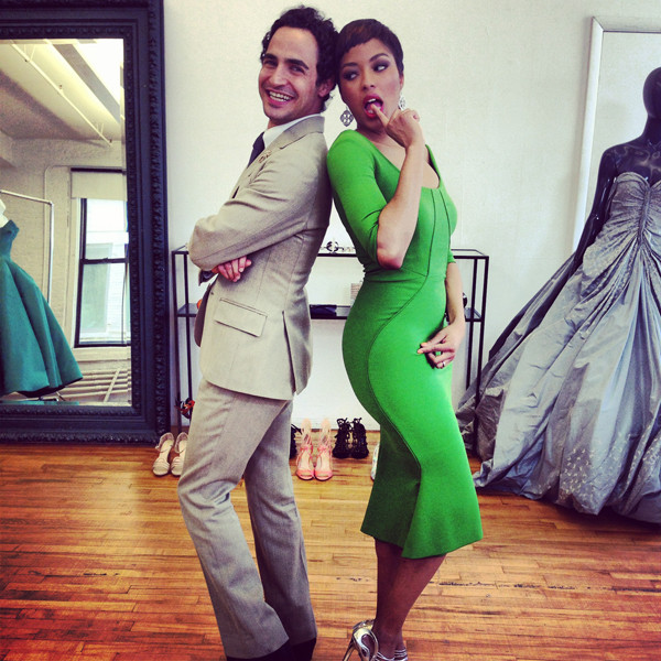 Alicia Quarles Gets Fitted for the Met Gala by Zac Posen