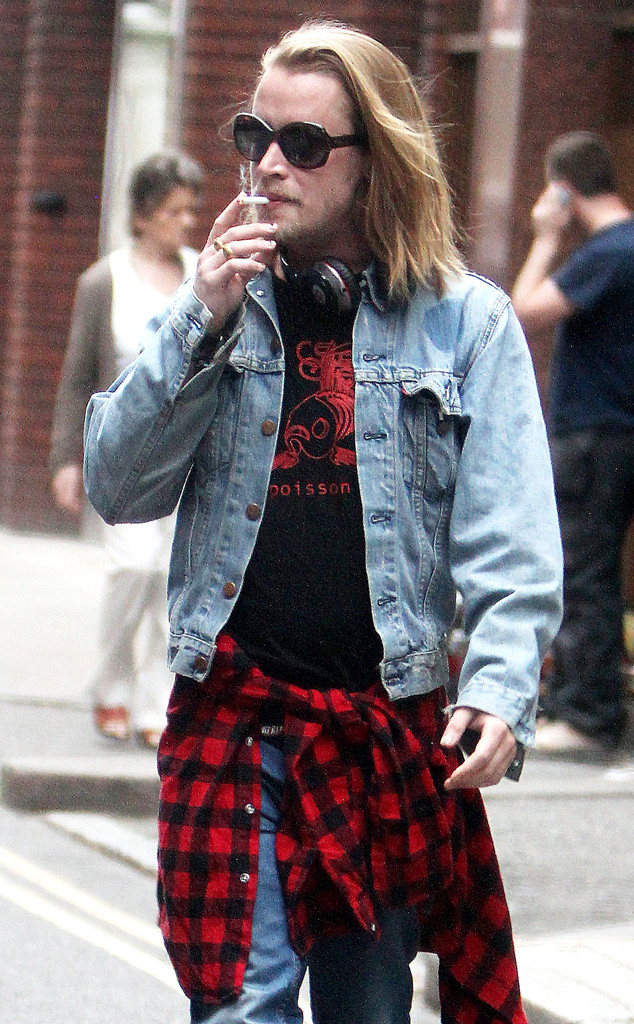 Ryan Gosling Wearing Macaulay Culkin Hoodie Celebrity Hoodies