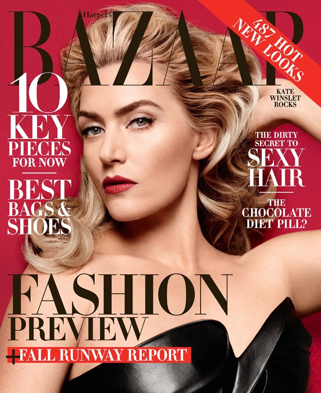Kate Winslet Covers Harper's Bazaar, Opens Up About Her Fiery First ...