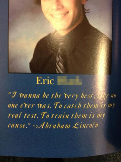 The Greatest Pokemon Trainer Ever from The Most Inspiring Senior Quotes