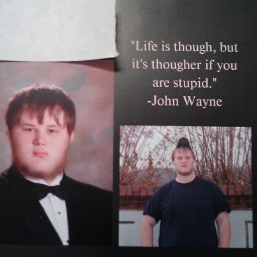 Life Is Though from The Most Inspiring Senior Quotes E! News