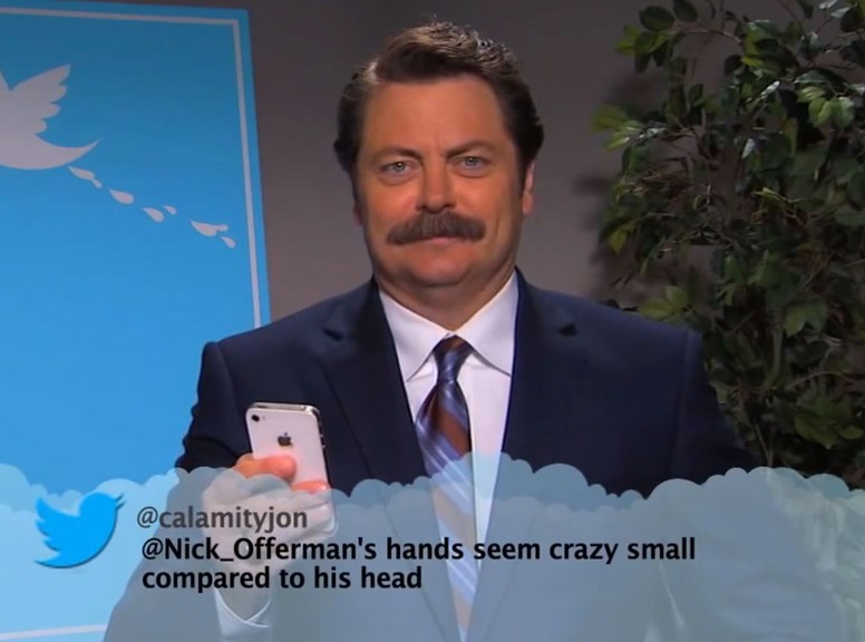 Celebrity Mean Tweets, Jimmy Kimmel Live, VIDEO 3