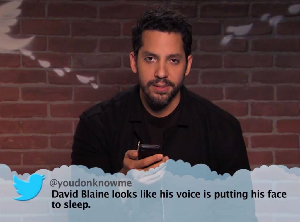 People Respond To Stars Reading Their Mean Tweets E News 