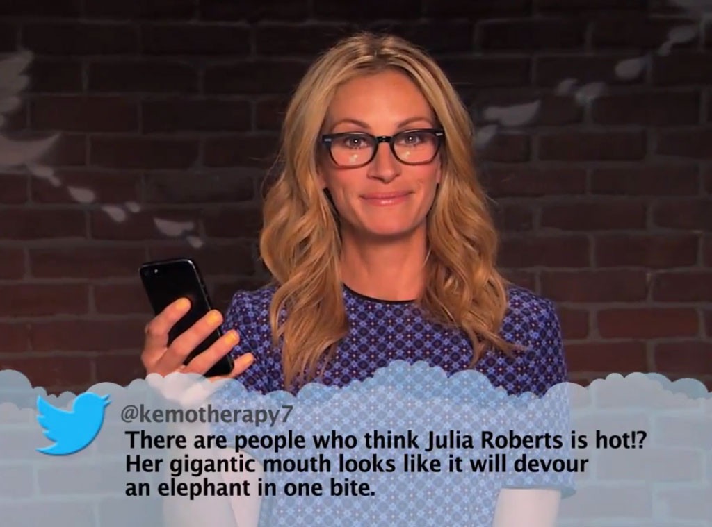 People Respond To Stars Reading Their Mean Tweets E News 3519