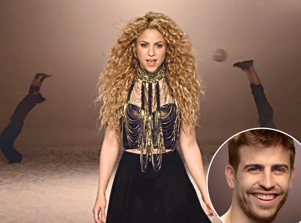 Shakira, Gerard Piqué, La La La Music Video
