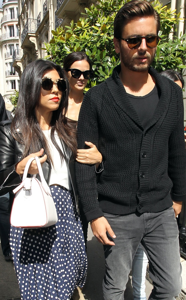 Kourtney Kardashian &amp; Scott Disick from Kardashians in