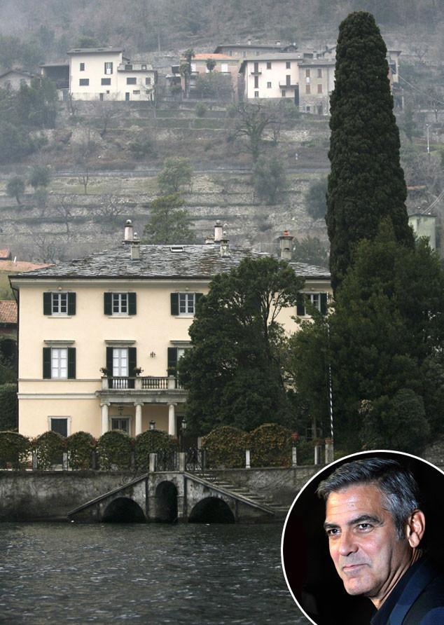 George Clooney's Lake Como house