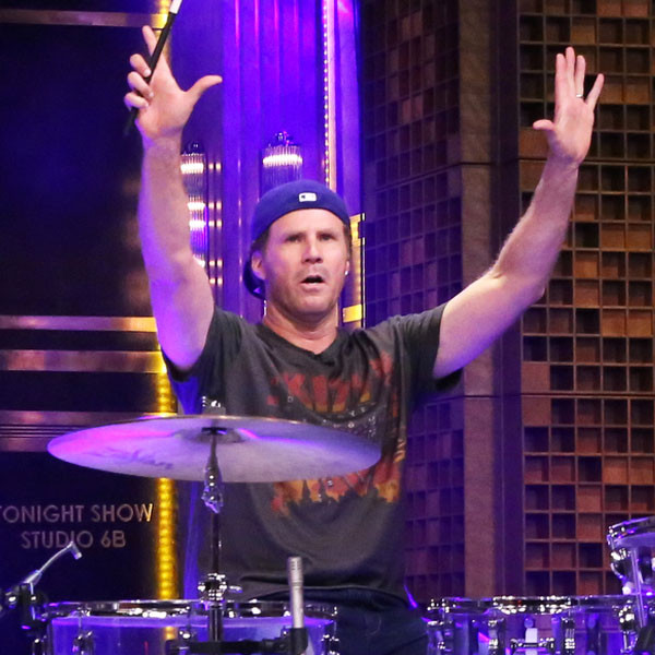 Will Ferrell tuvo un duelo de batería con Chad Smith de Red Hot Chili