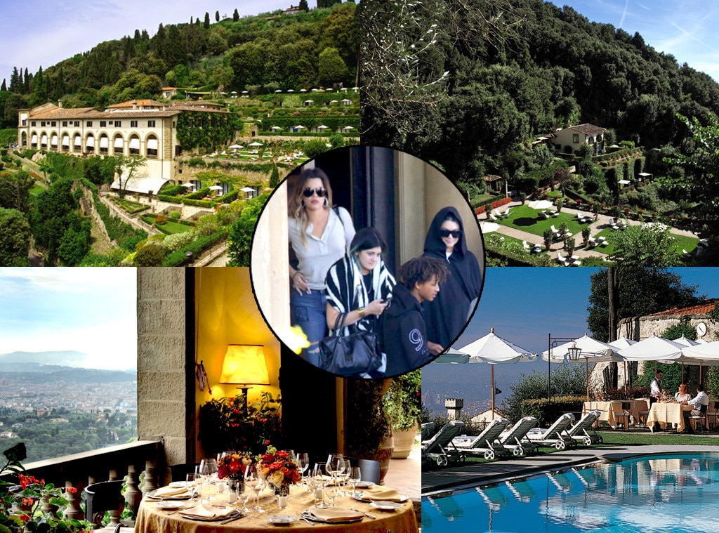 See the Beautiful Italian Villa Kimye s Wedding Party Stayed in