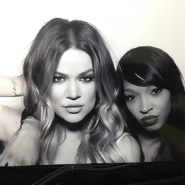 Khloé Kardashian & Malika Haqq from Kim & Kanye's Wedding Day ...