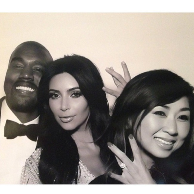 Tracy Nguyen, Kim Kardashian, Kanye West