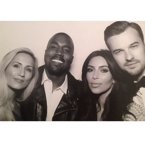 Kim Kardashian, Kanye West, Kimye Wedding Instagram