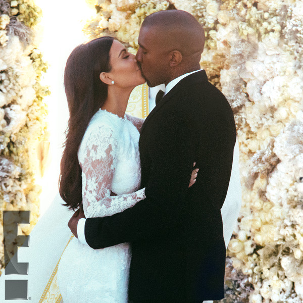 Photos from Kim Kardashian & Kanye West's Wedding Album E! Online