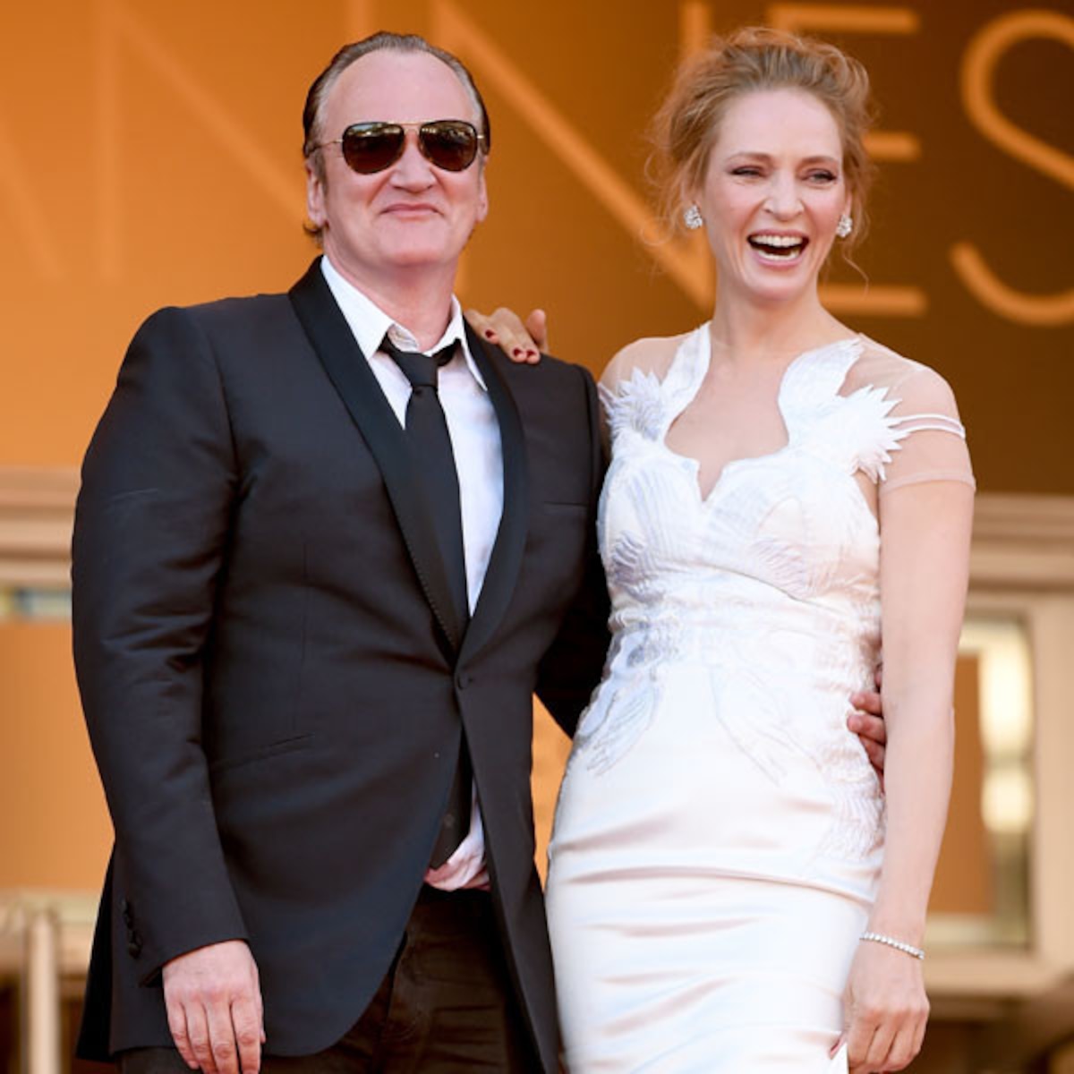 Uma Thurman Breaks Silence On Quentin Tarantino Dating Rumors E Online Uma Thurman Breaks Silence On Quentin Tarantino Dating Rumors E Online