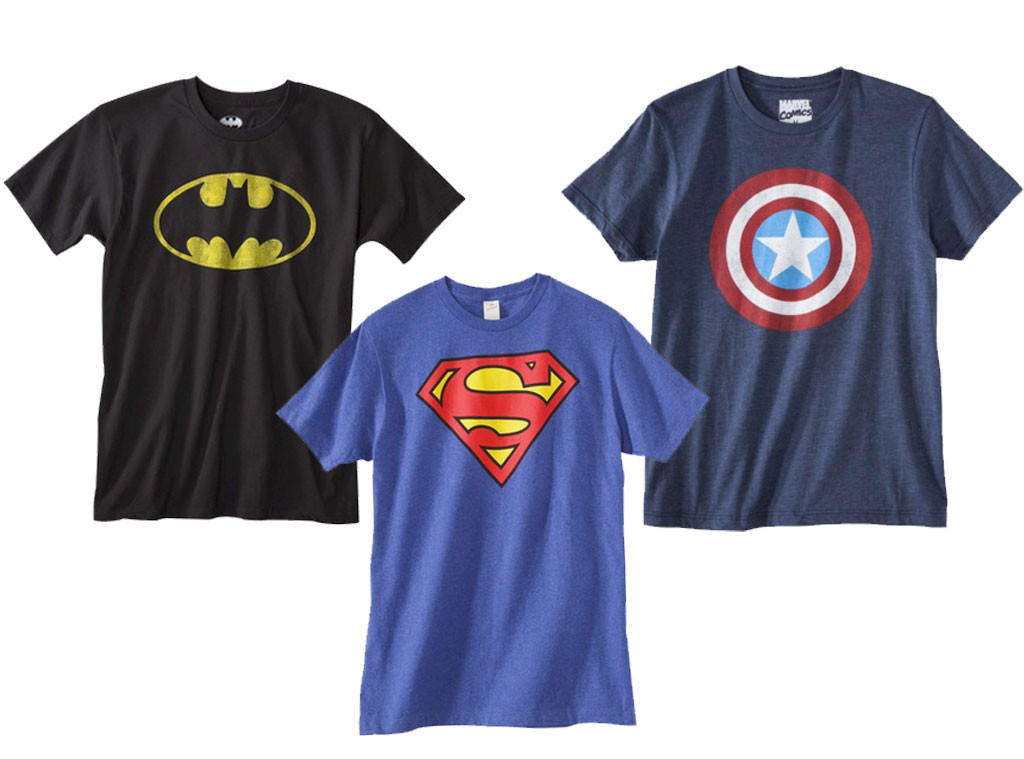 target superhero shirts