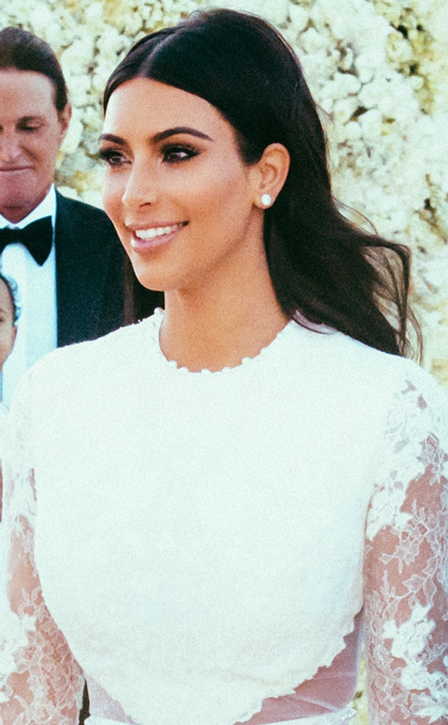 kim kardashian makeup for wedding