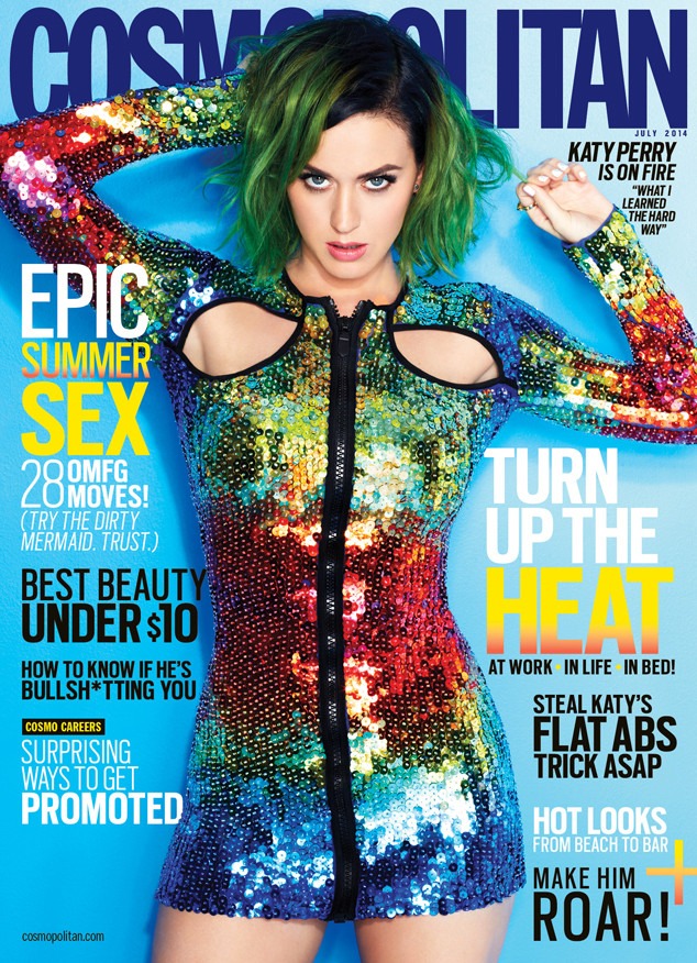 Katy Perry Is Cosmos First Ever Global Cover Star E News 