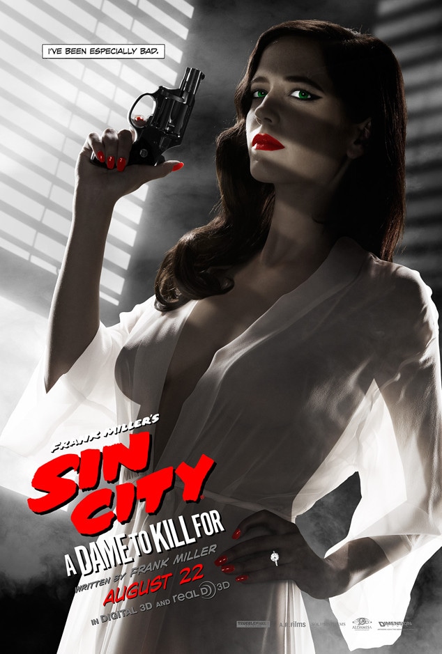 Is Eva Green's Sin City Poster Too Sexy?! Is Eva Green's Sin City Poster Too Sexy?!