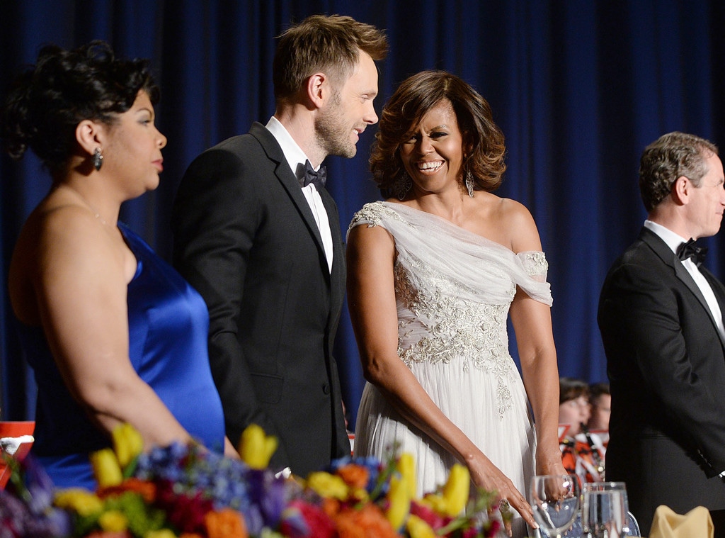 Michelle Obama, Joel Mchale, White House Correspondents Dinner 