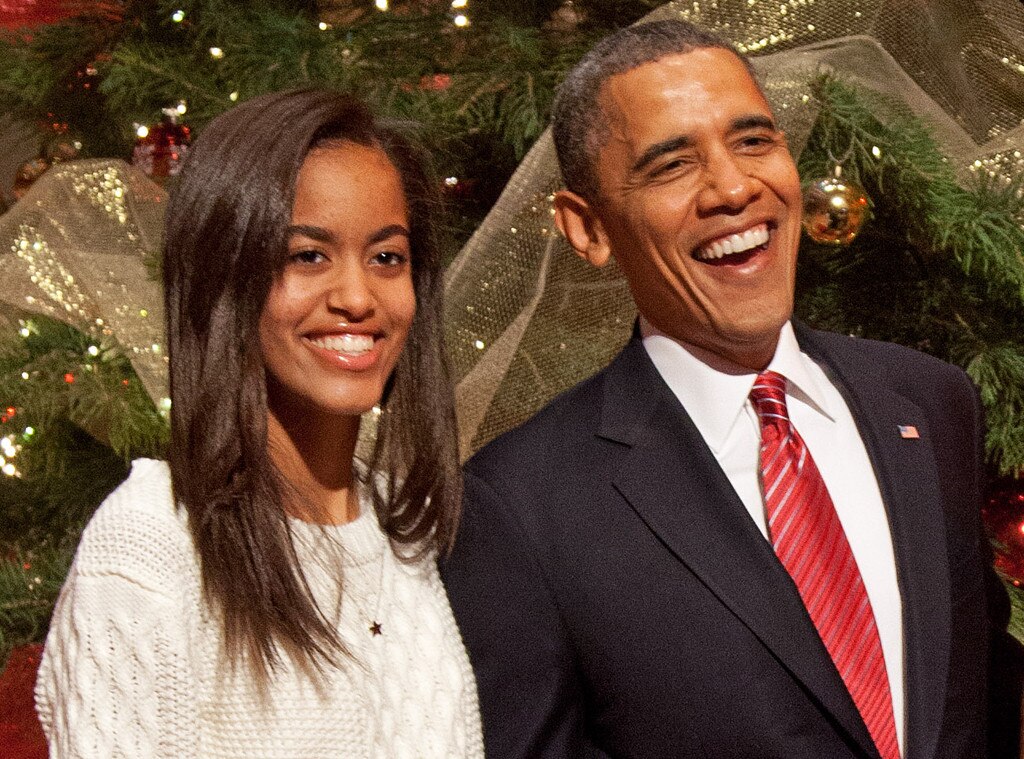 Malia Obama, Barack Obama