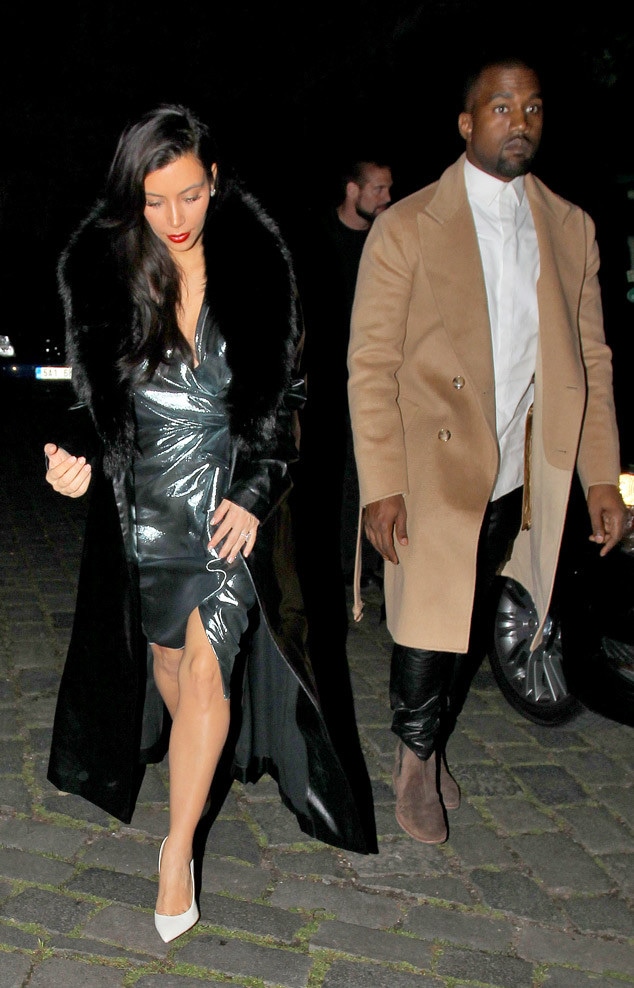 Kim Kardashian, Kanye West, Prague