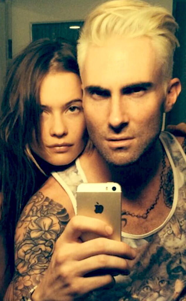 Adam Levine 5 Other Hunks Who Dyed Their Hair Blond E Online