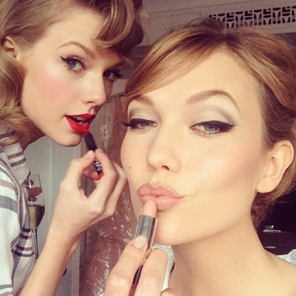 Taylor Swift, Karlie Kloss, MET Instagram