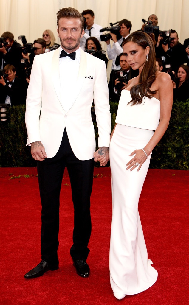 David Beckham, Victoria Beckham, MET Gala