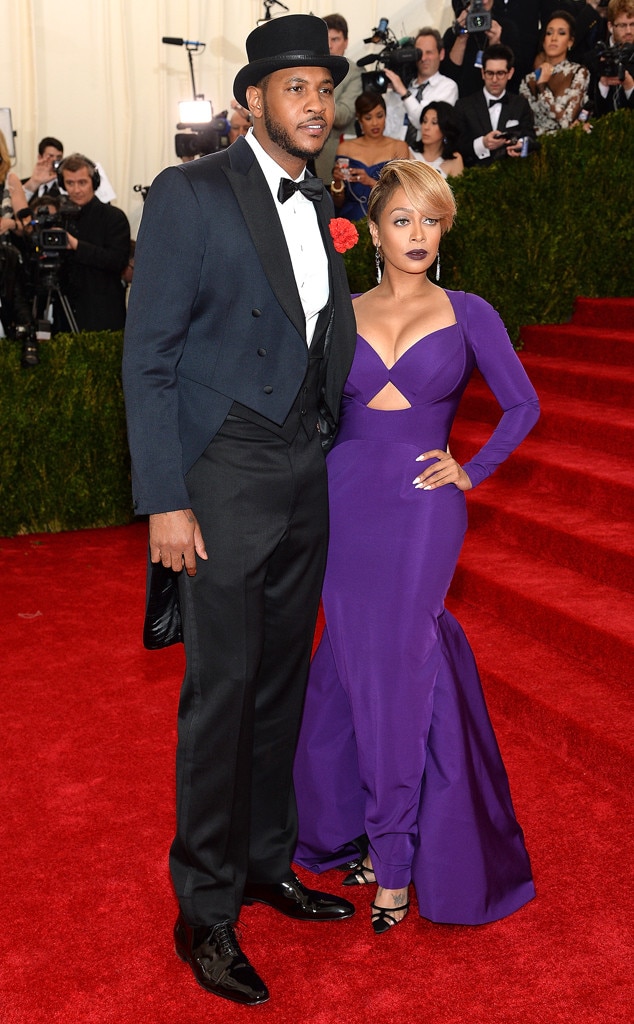 Carmelo & LaLa Anthony from 2014 Met Gala Red Carpet Couples E! News